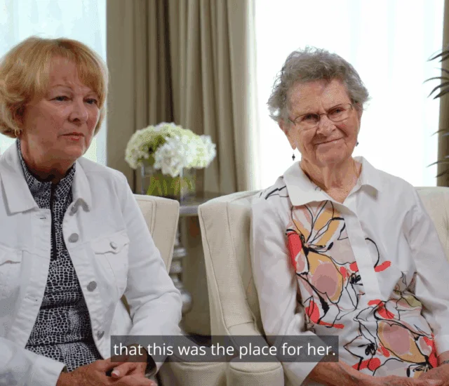 Anne, AL resident at FVSH and her daughter Faye (1)